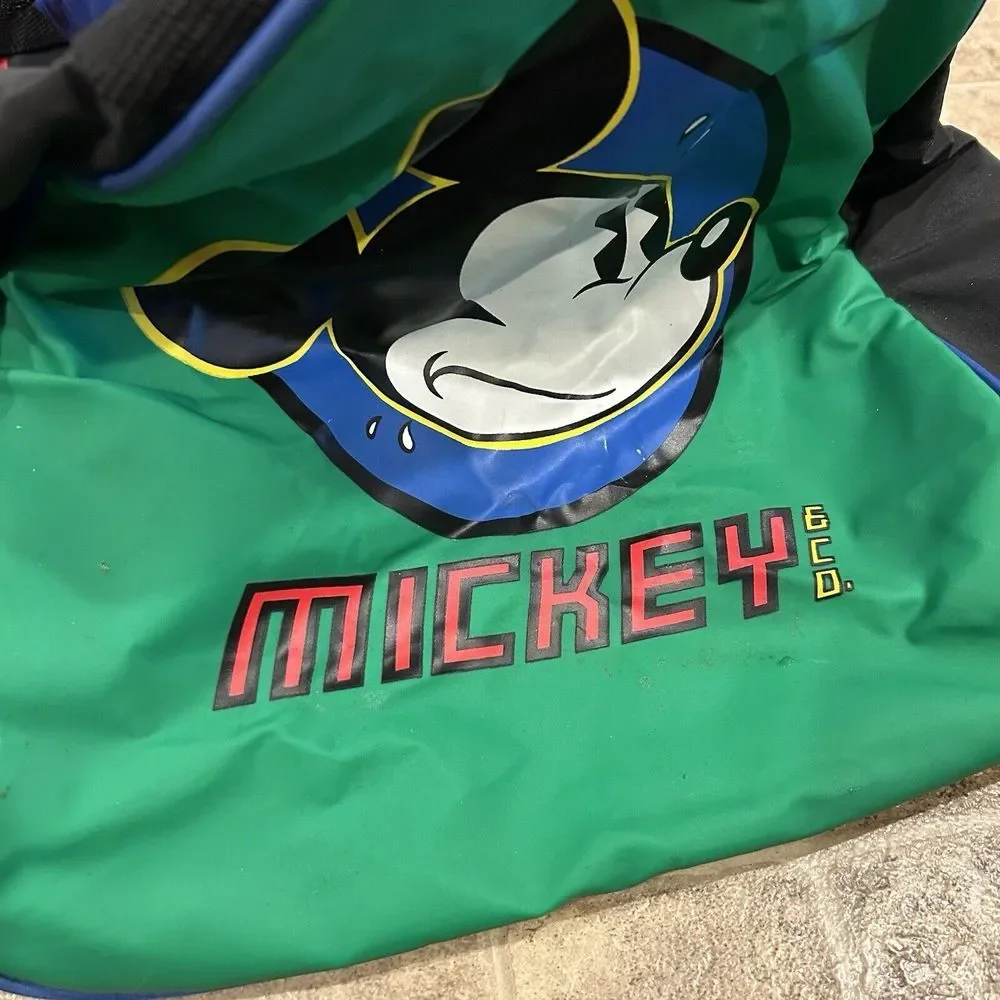 Vintage Disney Mickey Colorblock‎ Duffel Bag